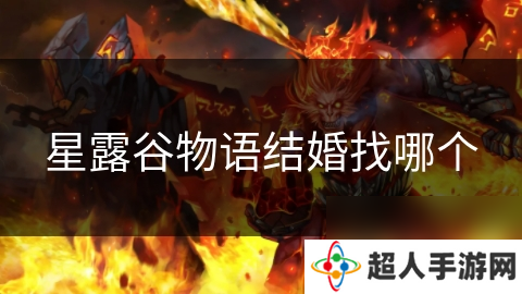 星露谷物语结婚找哪个