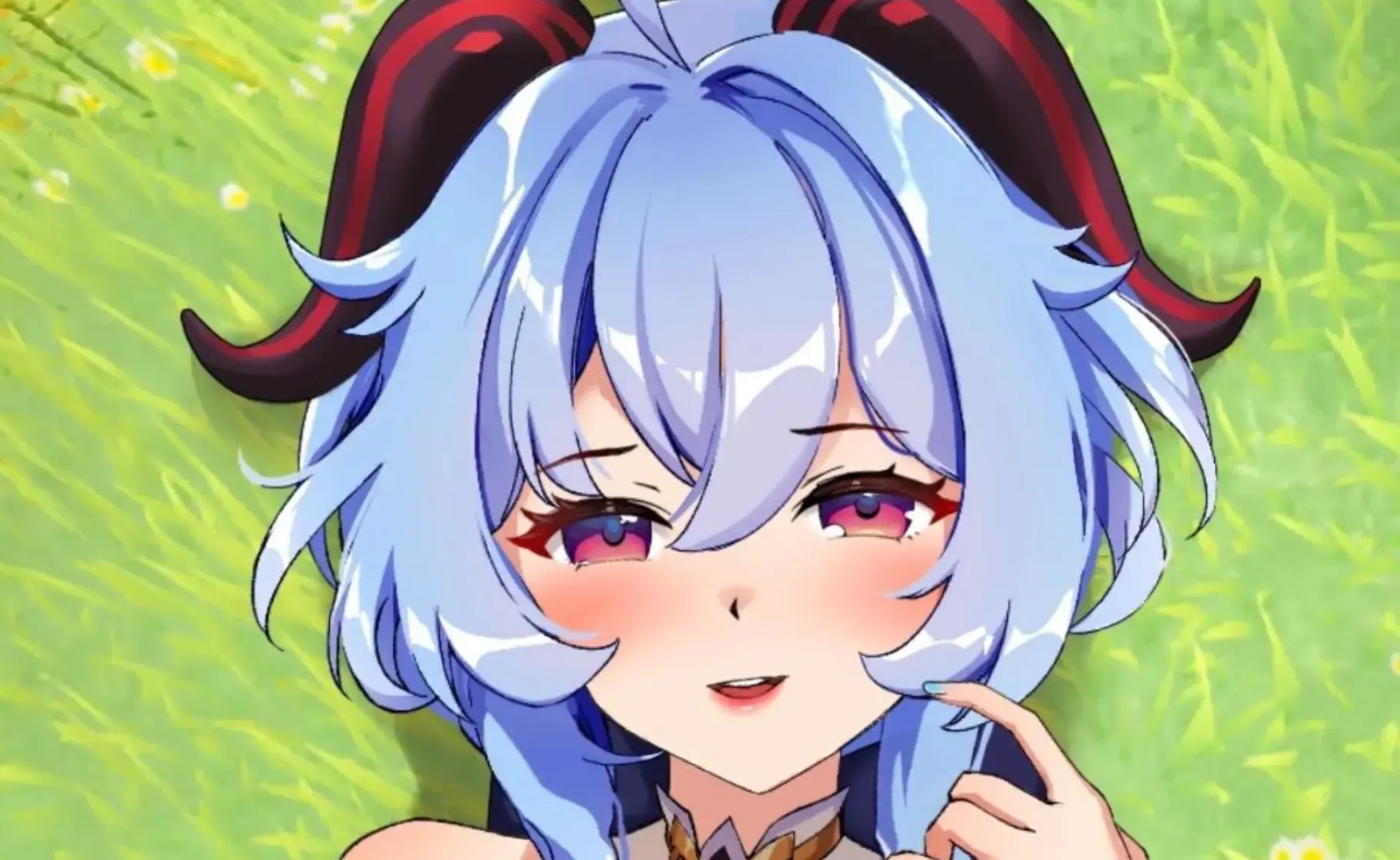 原神甘雨躺在草地上是什么游戏,甘雨只是躺在了草地上什么梗