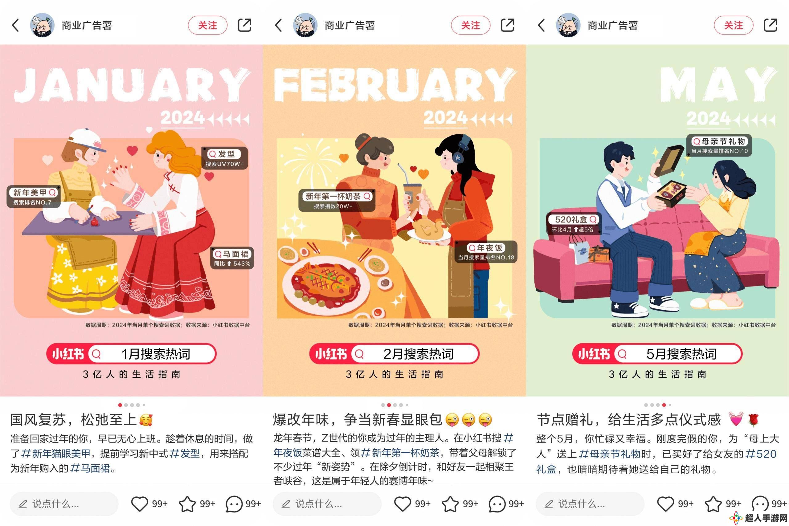 小红书2024搜索新风尚：生活热词引领商业新机遇