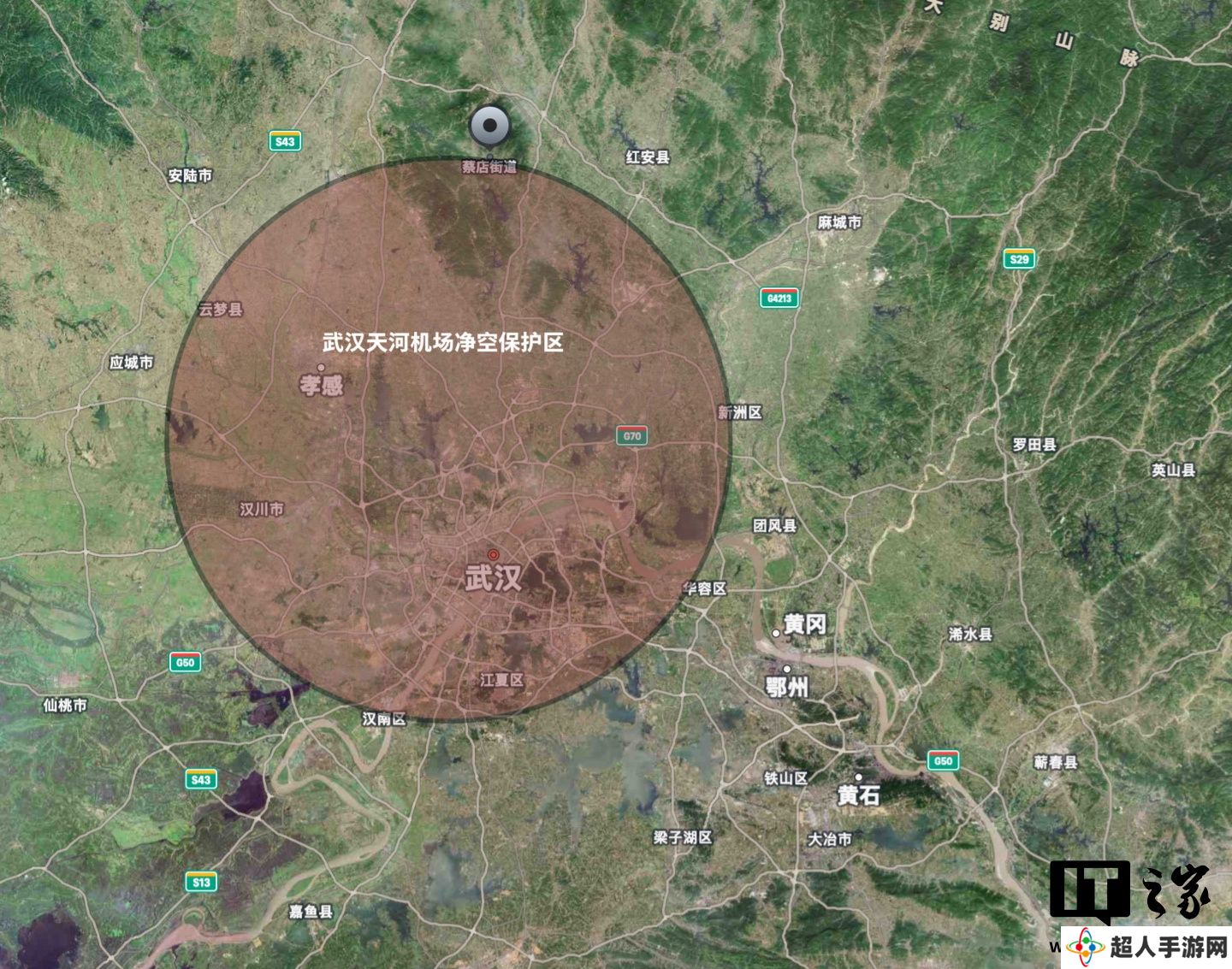 湖北武汉天河机场净空保护区正式设立，半径 55 公里内不可私自放飞无人机