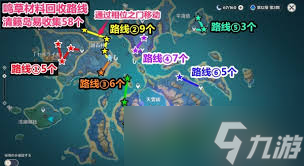 高效鸣草收集路线大全，速览不迷路
